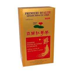 Ginseng rouge de Corée boite de 60 sachets de granulés de Paris Lotus