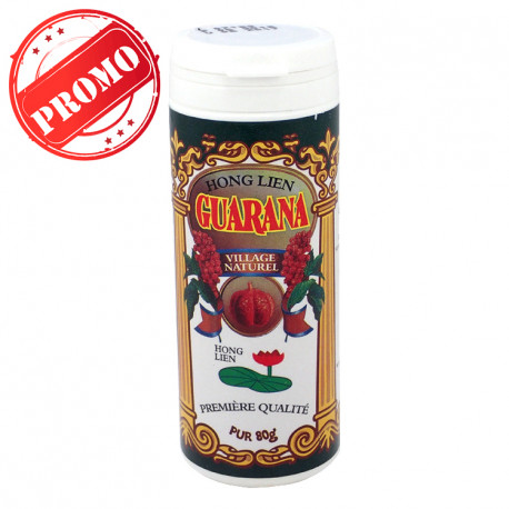 GUARANA en poudre - boite de 80 grammes de pur Guarana - PROMO