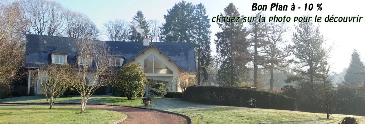 Au Charme du Lac piscine et SPA - Chambres d'hôtes à FORGES LES EAUX 76440 - La maison