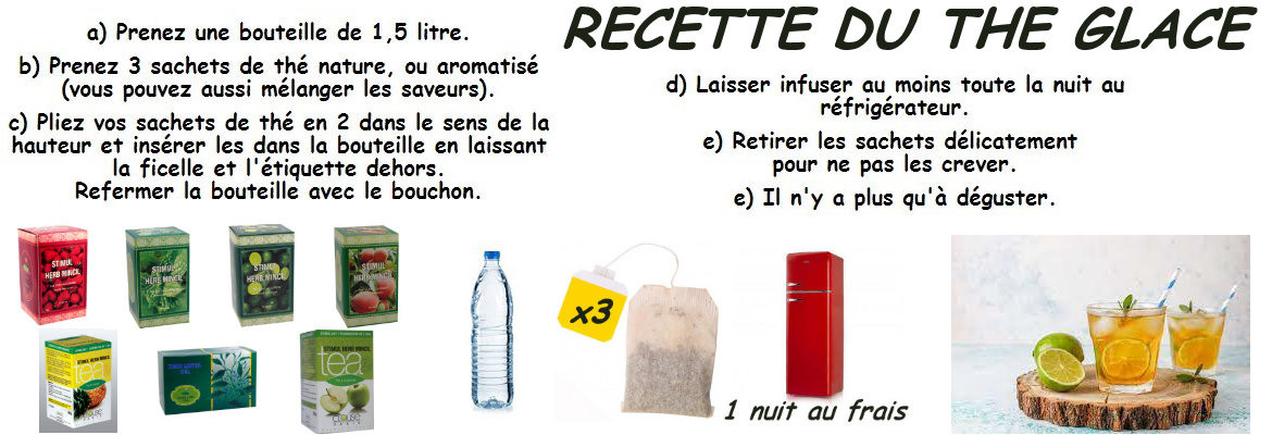 Recette du thé glacé