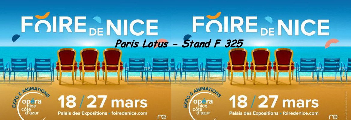 Foire de Nice - Paris Lotus - Stand F325