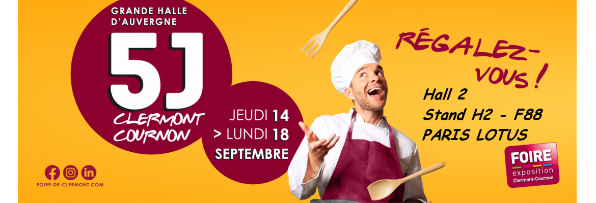 Foire de Clermont du 14 au 18 septembre 2023